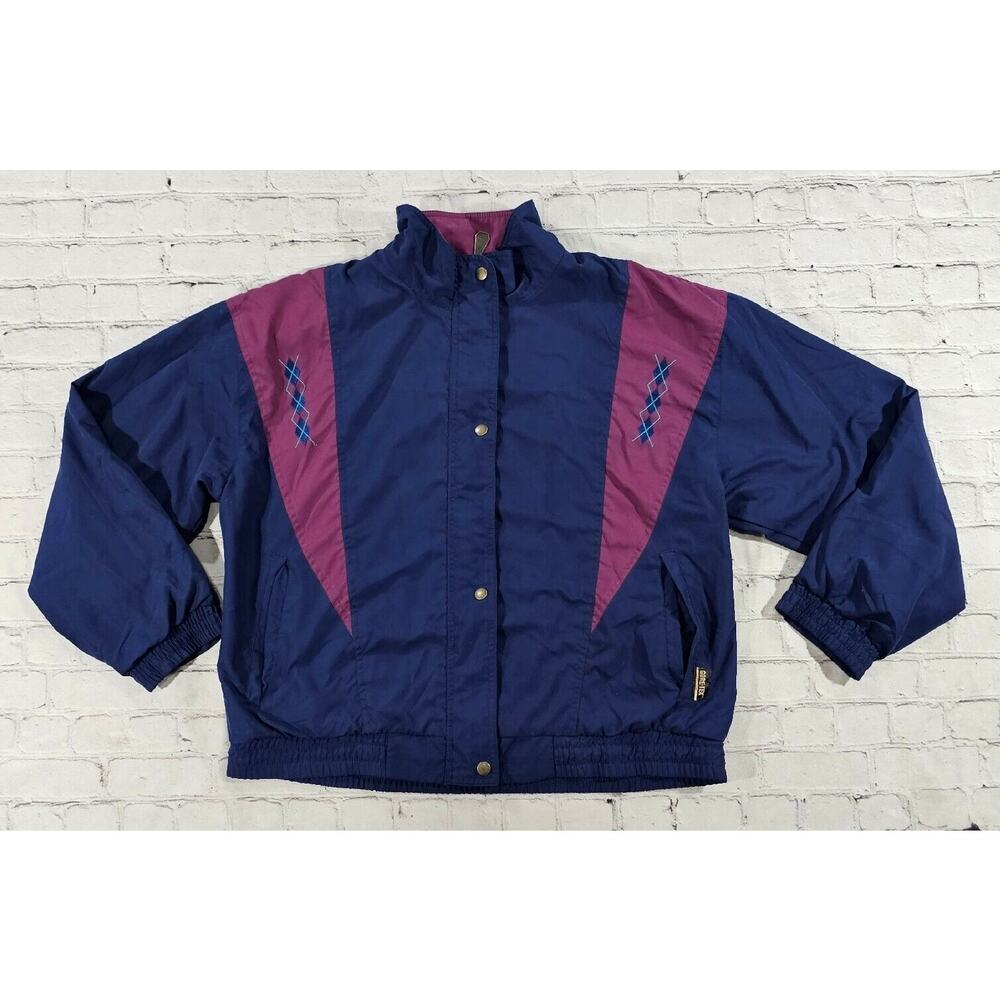 Vintage Tourney GORE-TEX Jacket Raincoat Waterproof Windproof WOMENS SIZE L